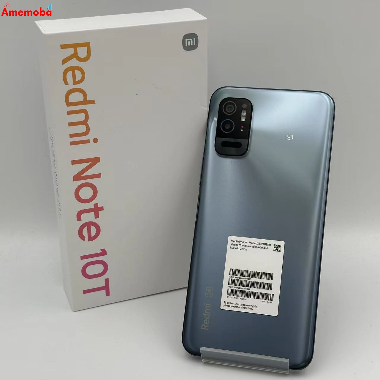 Redmi Note 10T 64GB 22021119KR 国内版SIMフリー 新品同様