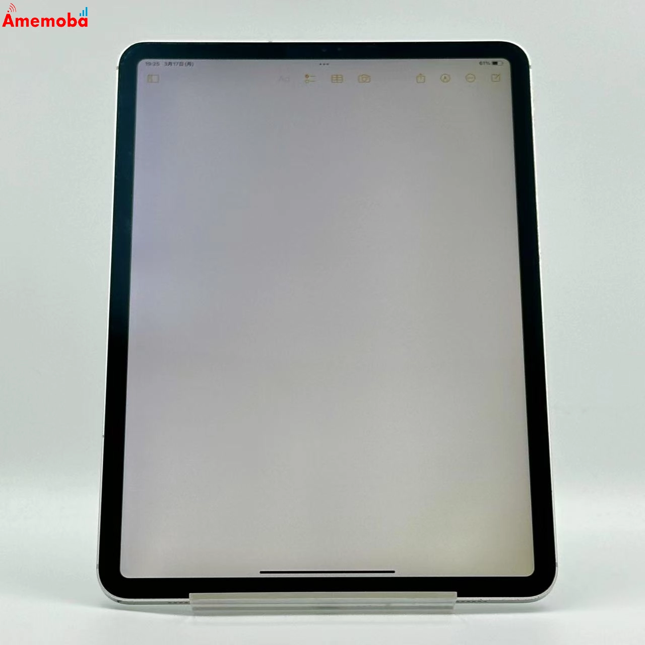 iPad Pro 11インチ 第1世代 256GB MU172J/A SoftBank版SIMフリー 訳あり品 シルバー