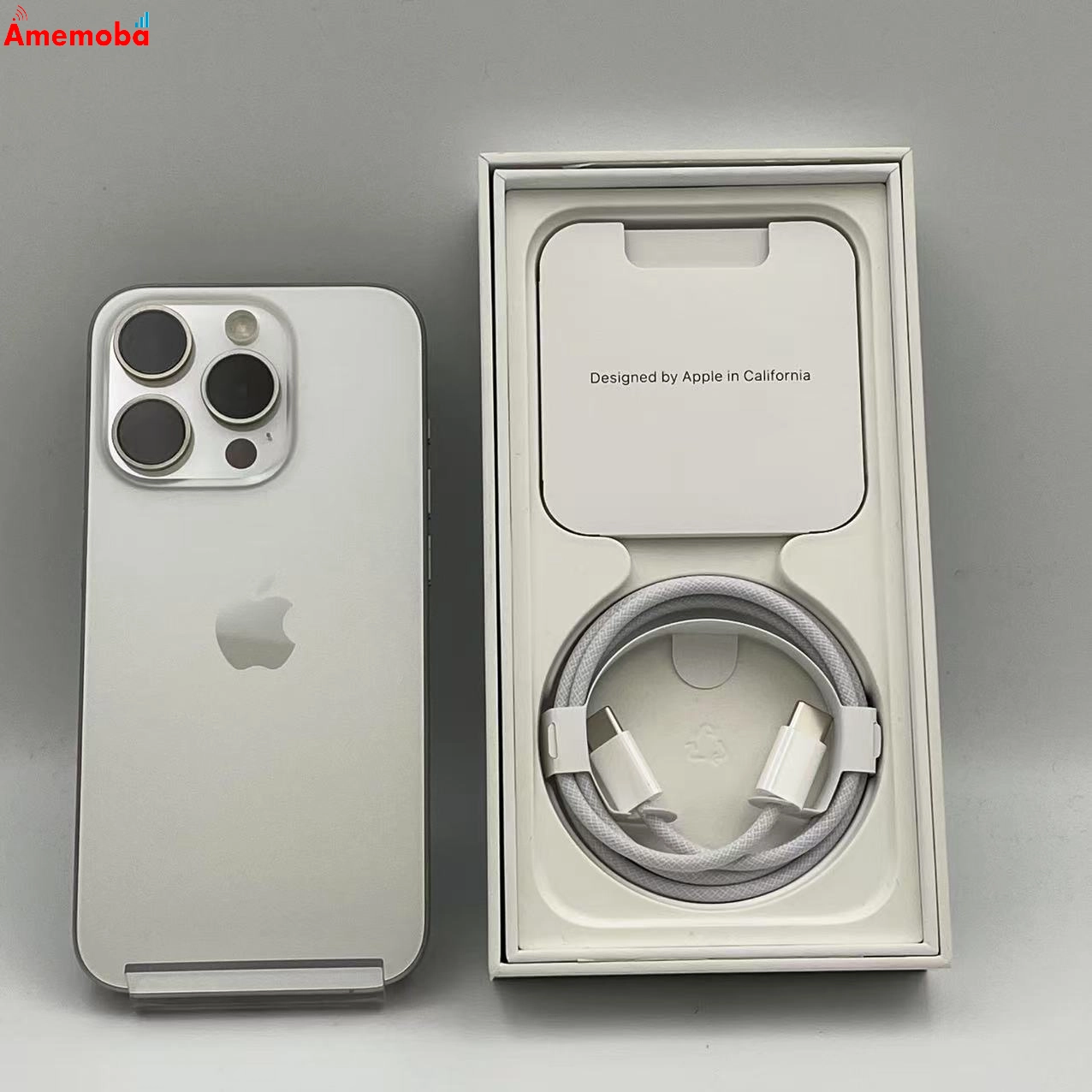 iPhone15 Pro 256GB NTUD3J/A Apple版SIMフリー 極美品 ホワイトチタニウム