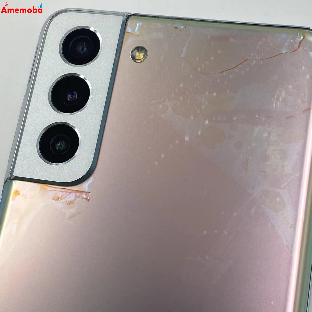 Galaxy S21+ 5G 256GB SCG10 AU版SIMフリー ファントムシルバー au