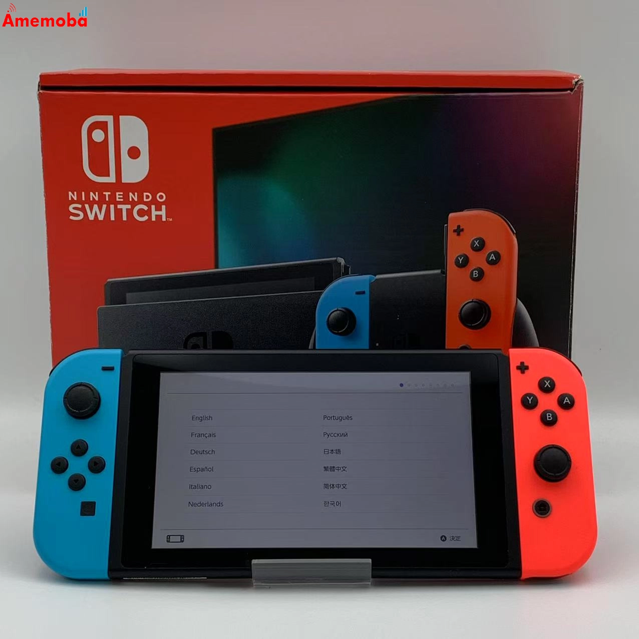 Nintendo Switch 本体  32GB ネオンブルー・ネオンレッド HAD-S-KABAH