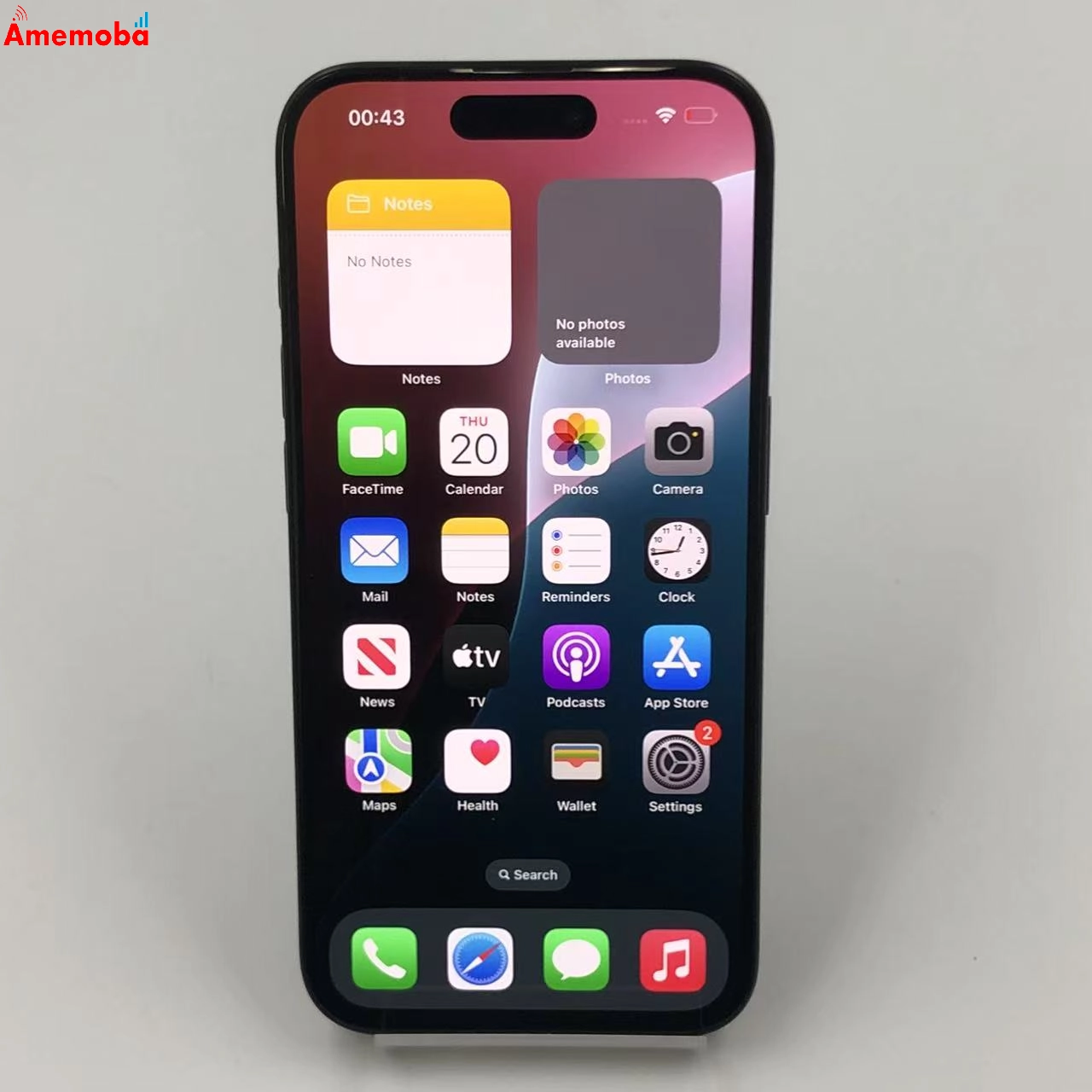 iPhone15 Pro 256GB ブラックチタニウム MTUC3J/A SIMフリー 新品同様