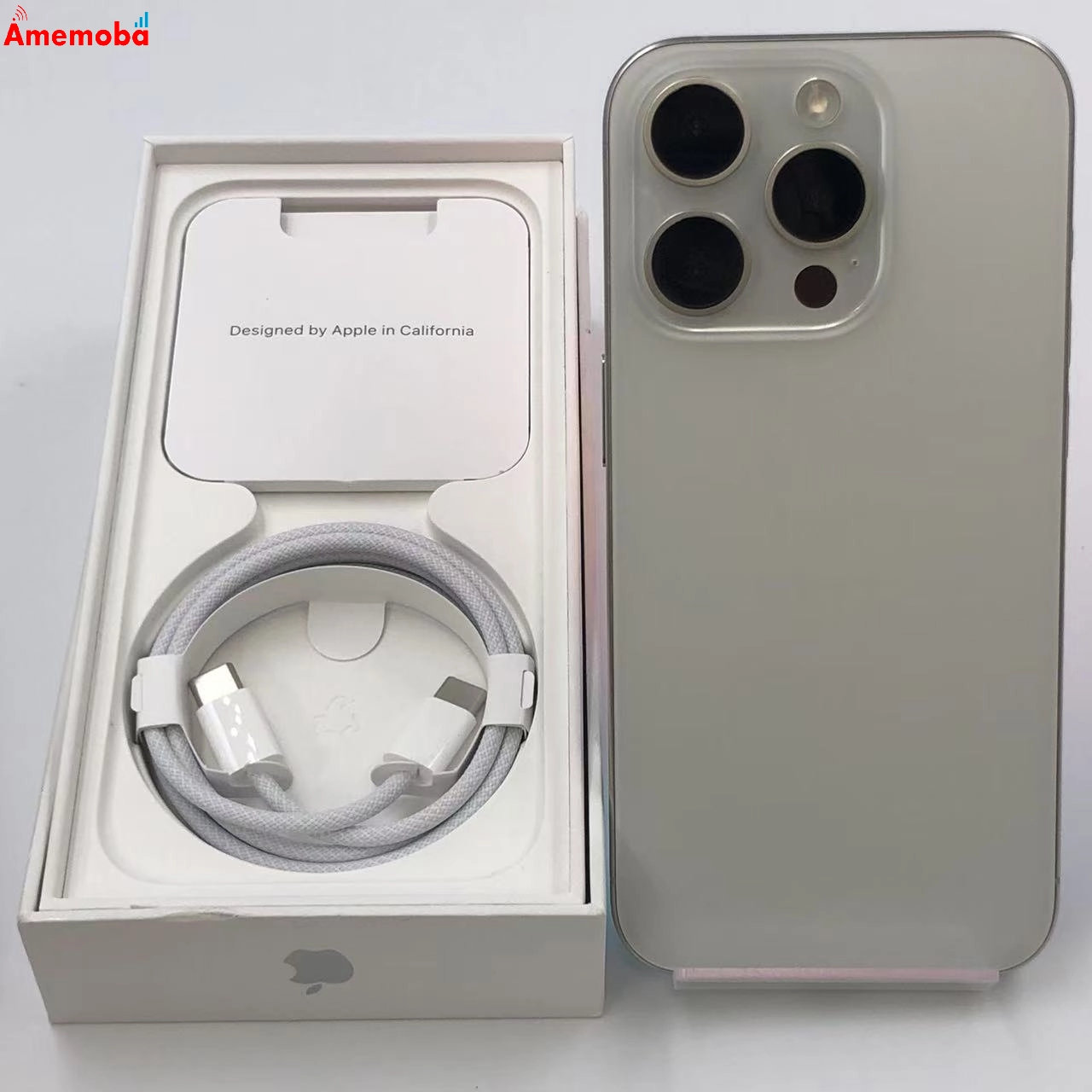 iPhone15 Pro 1TB ホワイトチタニウム MTUR3J/A SIMフリー 極美品