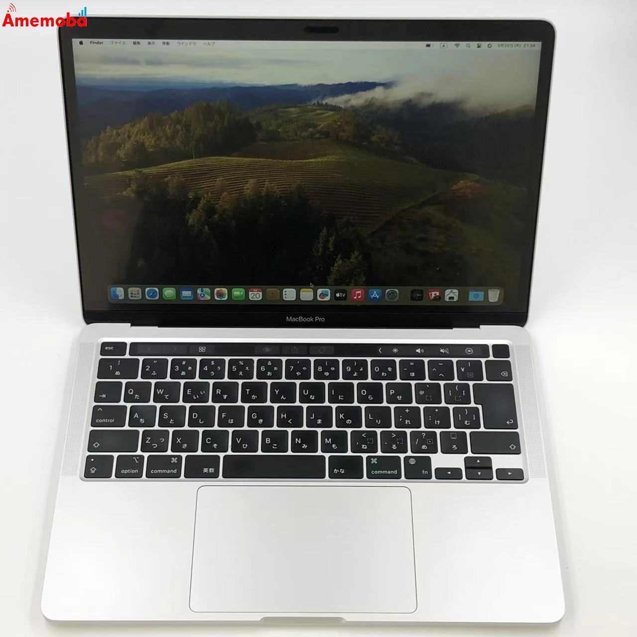 MacBook Pro 13インチ M1 2020 16GB 512GB A2338 美品 シルバー