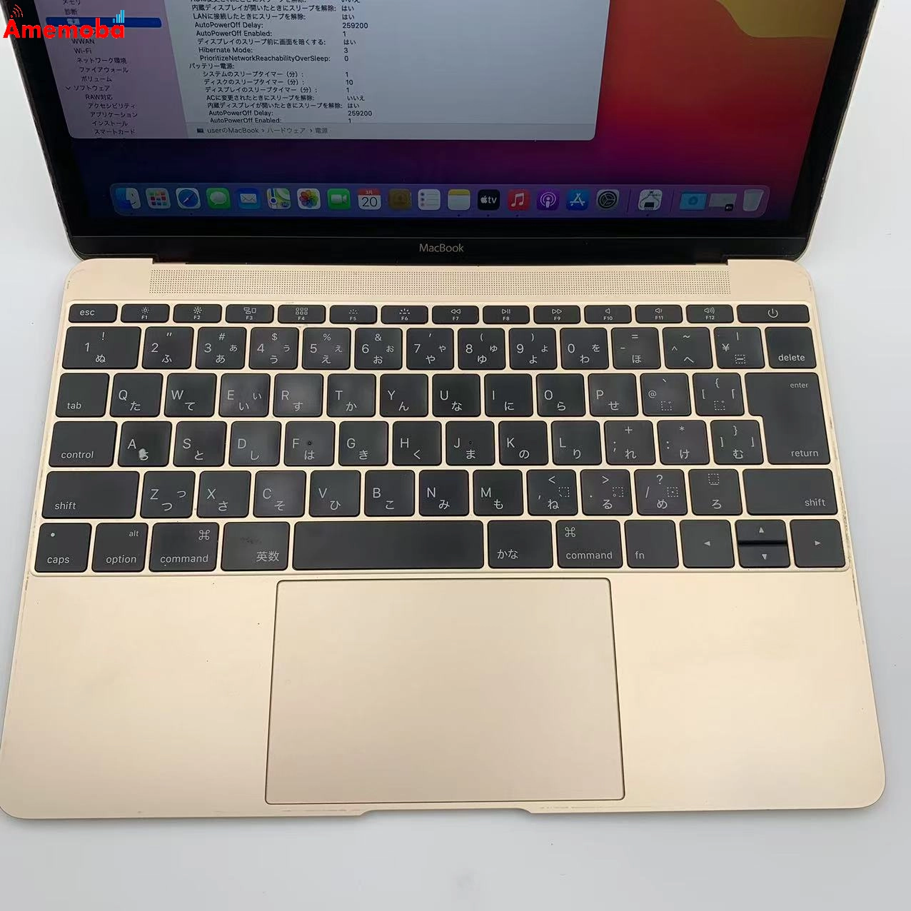 MacBook Retina 12インチ Early 2015 Core M 8GB 512GB A1534 ジャンク品 ゴールド