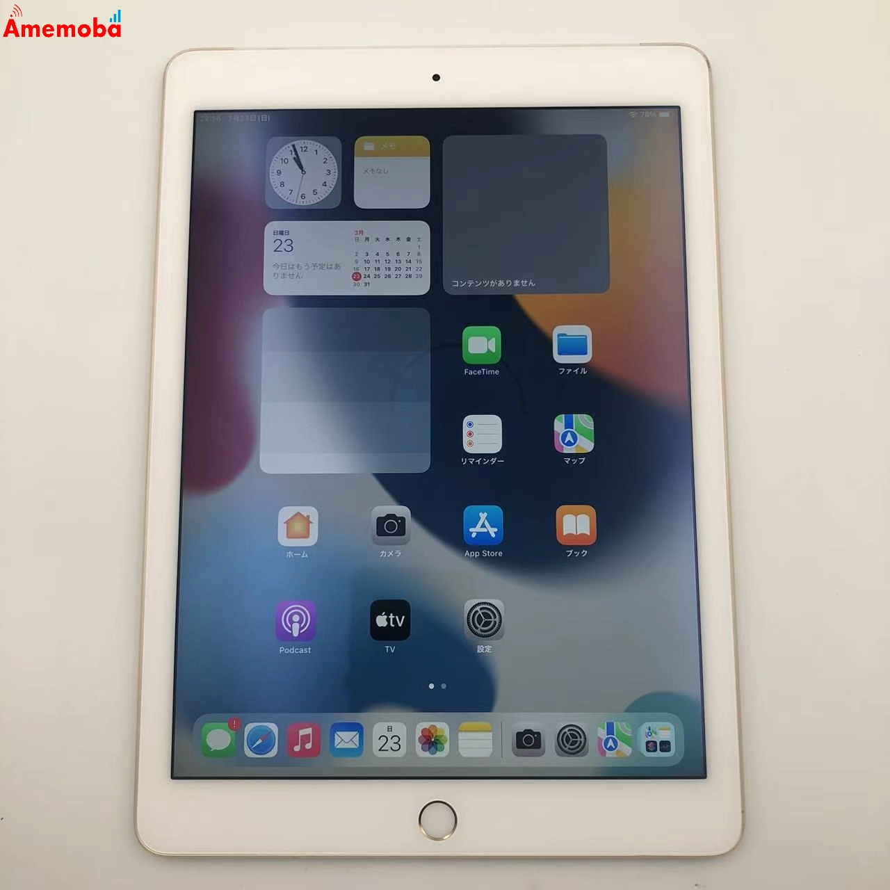 iPad Air 第2世代 16GB ゴールド MH1C2J/A SoftBank版