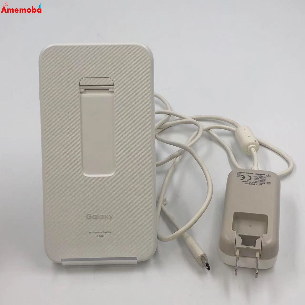 Galaxy 5G Mobile Wi-Fi au サムソン ホワイト SCR01 訳あり品 **