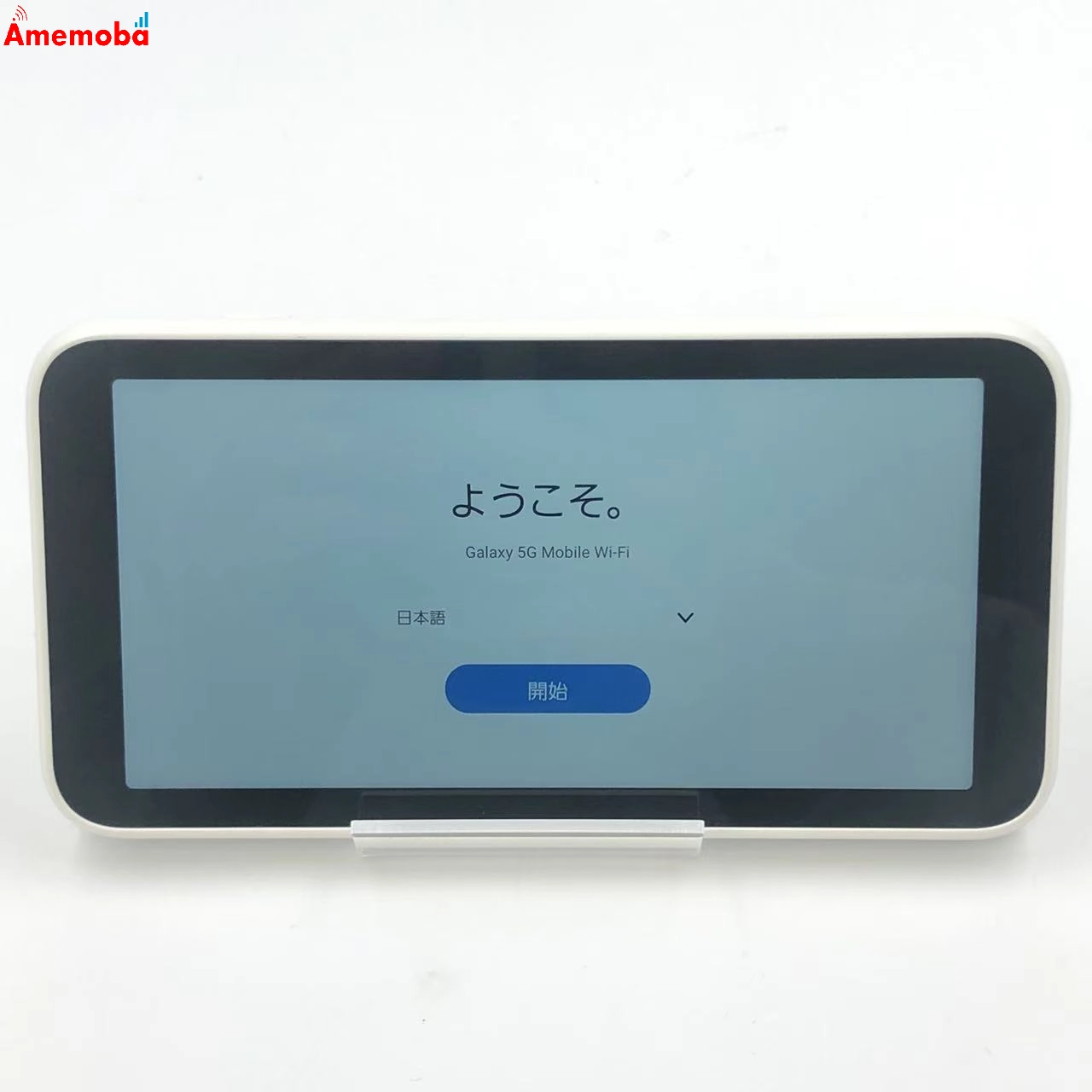 Galaxy 5G Mobile Wi-Fi au サムソン ホワイト SCR01 訳あり品 **