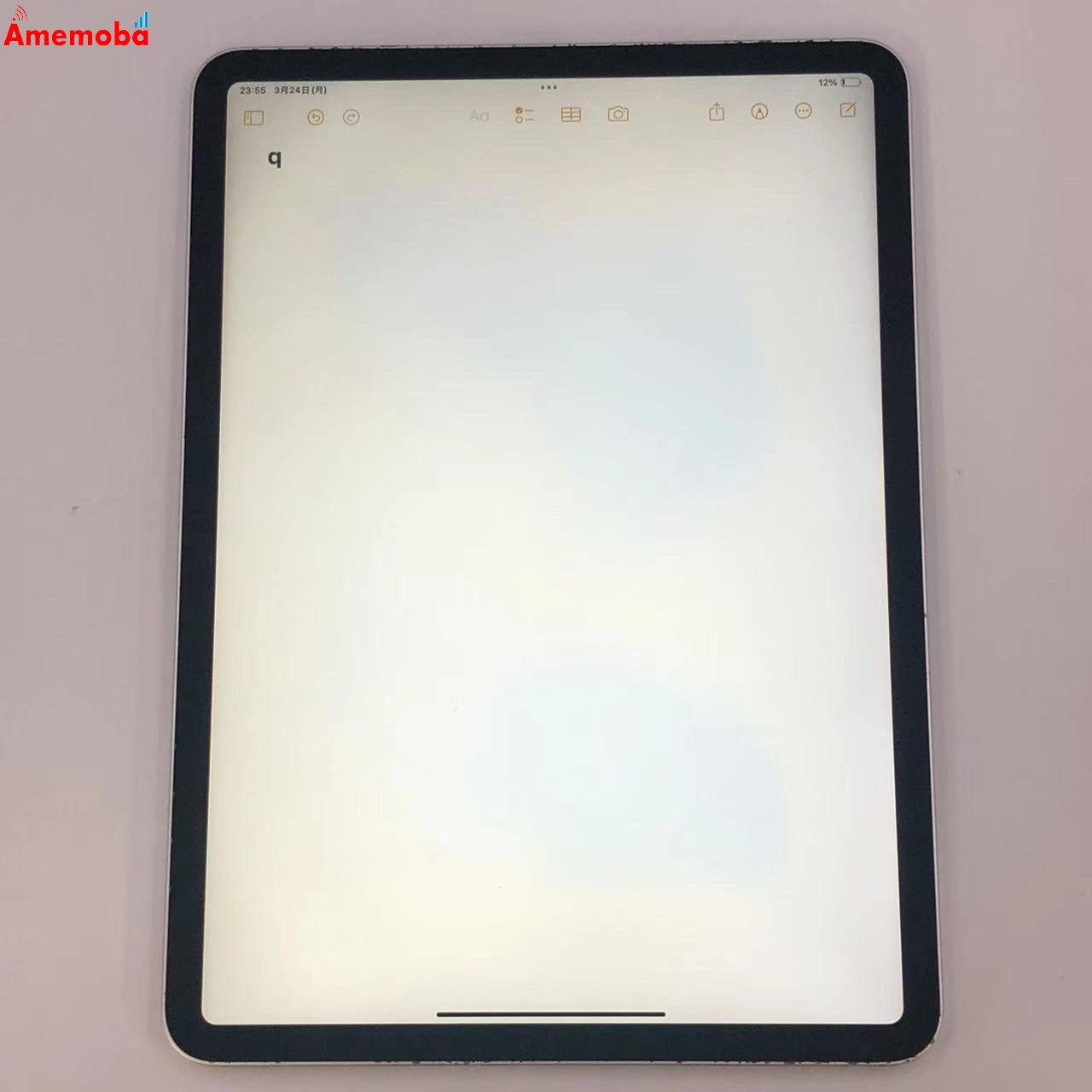 iPad Pro 11インチ 第4世代 128GB シルバー MNXE3J/A Wi-Fiモデル ジャンク品