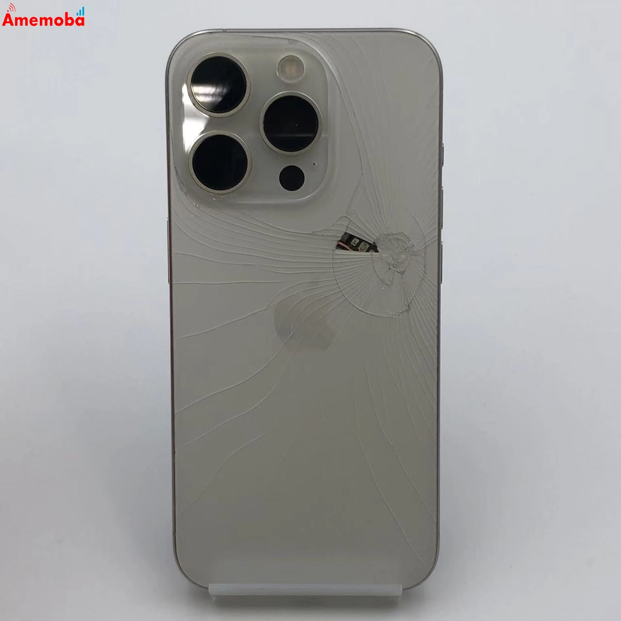 iPhone15 Pro 128GB MTU83J/A AU版SIMフリー ジャンク品 ホワイトチタニウム au