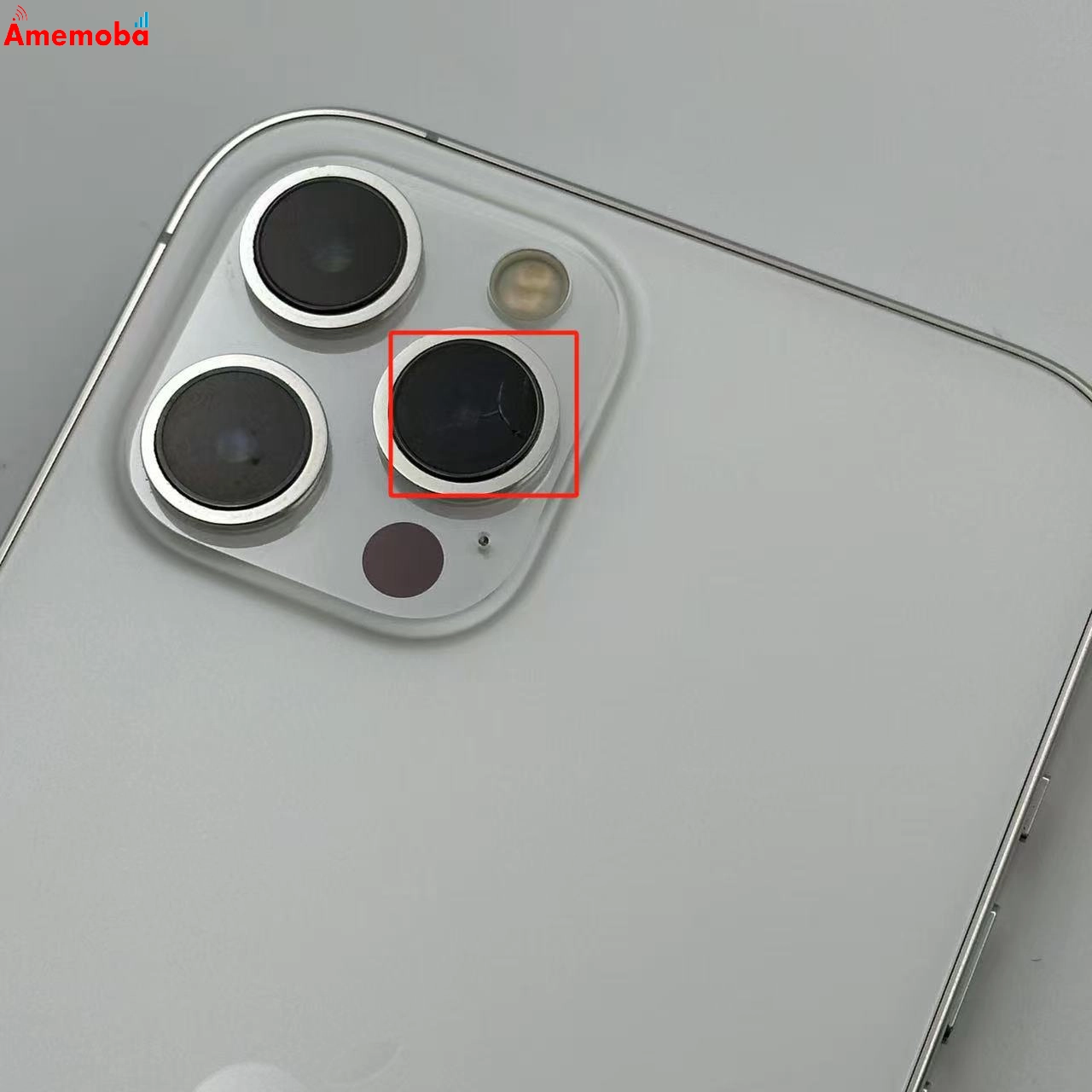 iPhone12 Pro Max 128GB MGCV3J/A SoftBank版SIMフリー ジャンク品 シルバー