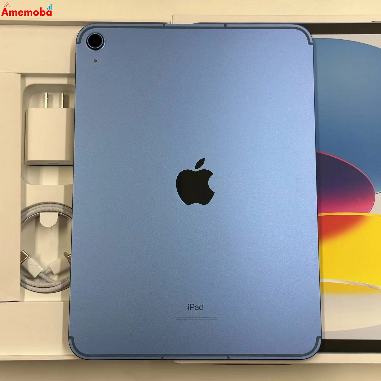 iPad 第10世代 64GB MQ6K3J/A SoftBank版SIMフリー 美品 ブルー