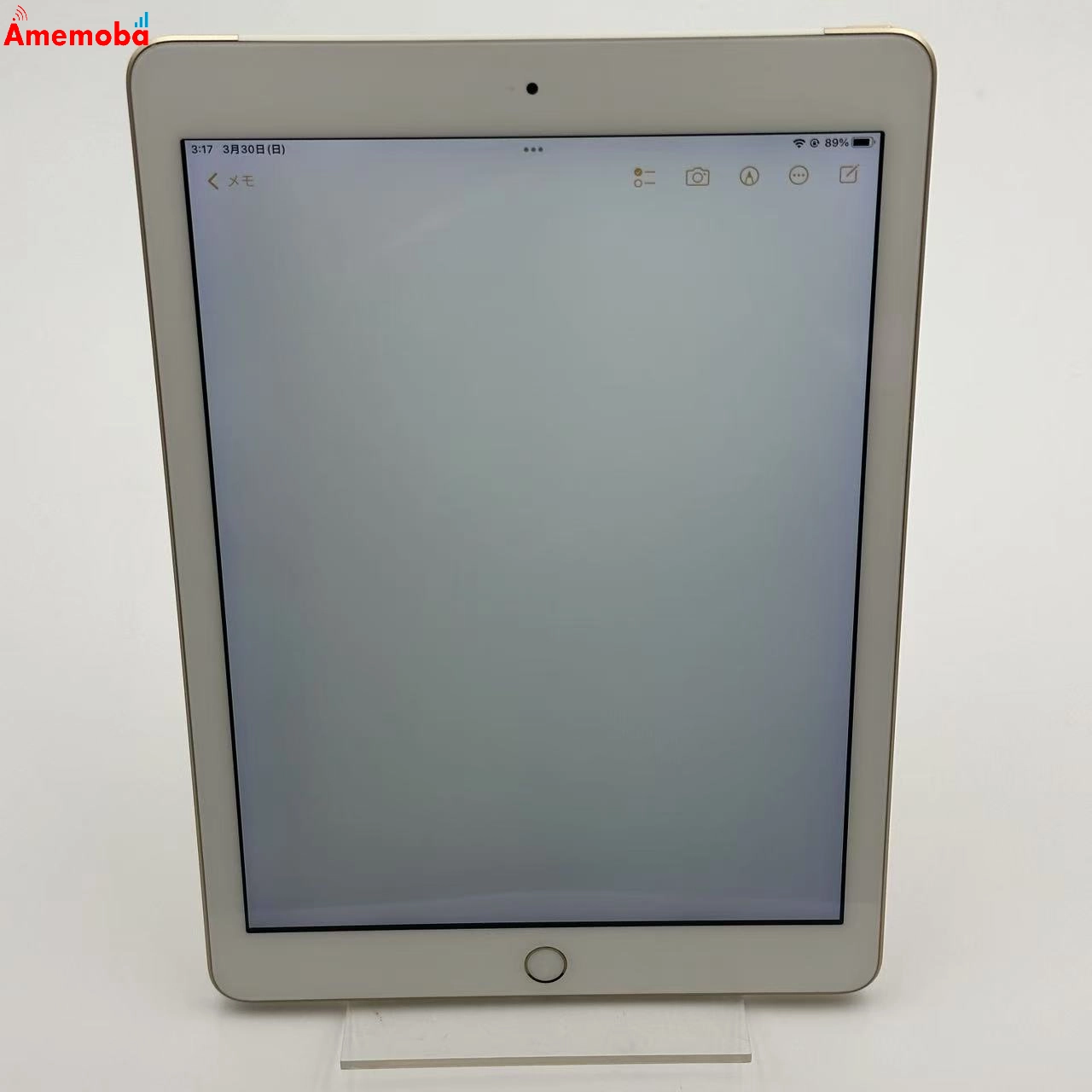 iPad 第5世代 32GB ゴールド MPG42J/A au版SIMフリー 訳あり品