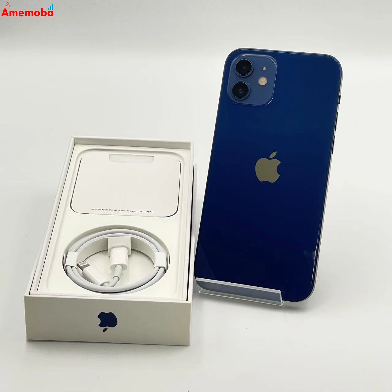 iPhone12 64GB MGHR3J/A docomo版SIMフリー 美品 ブルー