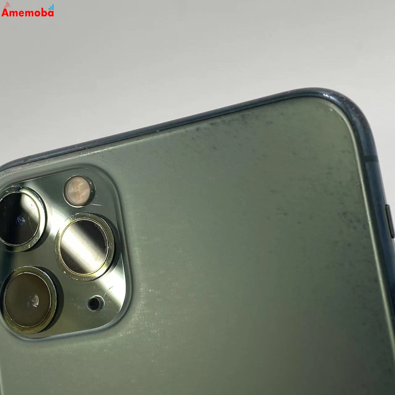 iPhone11 Pro Max 256GB MWHM2J/A docomo版SIMフリー 訳あり品 ミッドナイトグリーン