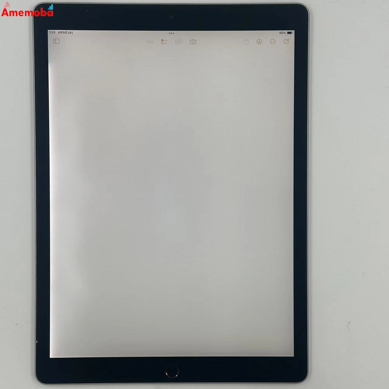 iPad Pro 12.9インチ 第2世代 256GB MPA42J/A docomo版SIMフリー 訳あり品 スペースグレイ