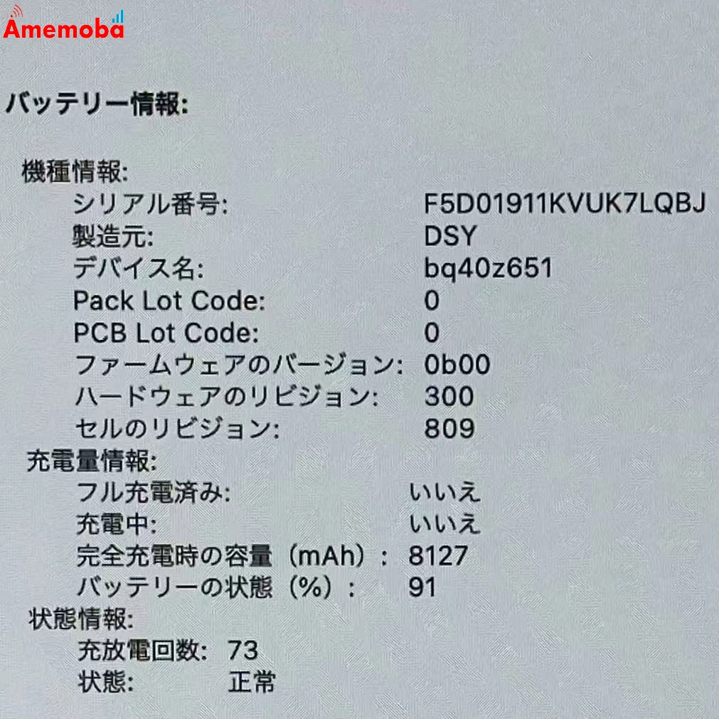 MacBook Pro 16インチ 2019 Core i9 64GB 2TB A2141 美品 16GB/1TB スペースグレー