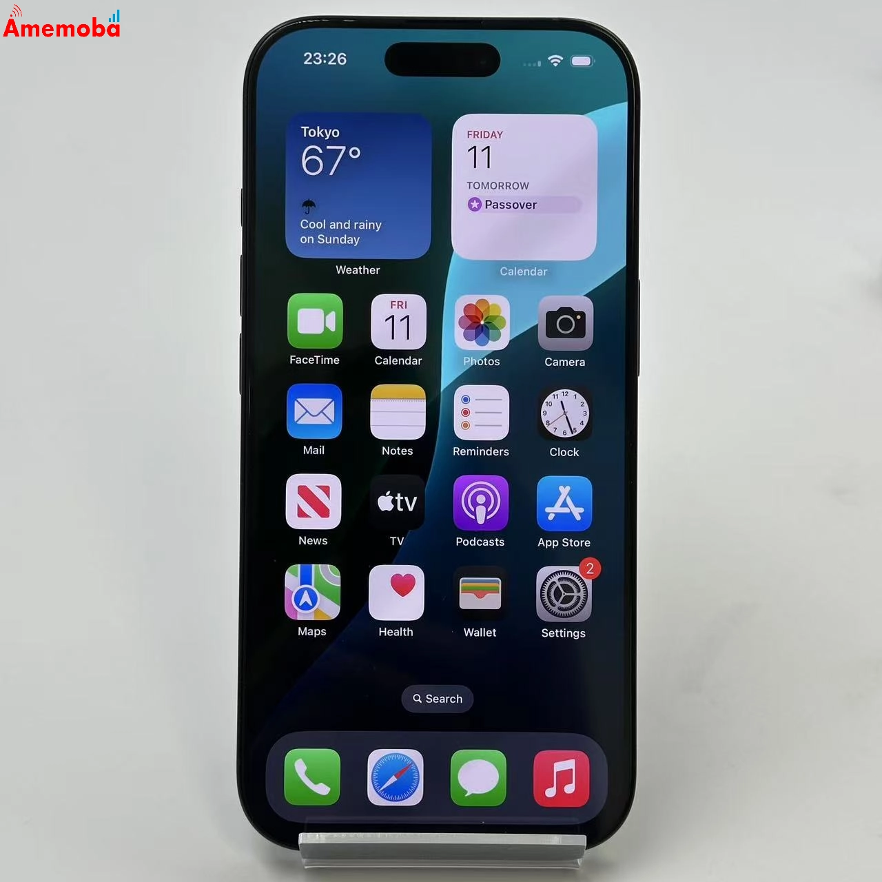 iPhone16 Pro 128GB MYMV3J/A Apple版SIMフリー 未使用品 ブラックチタニウム