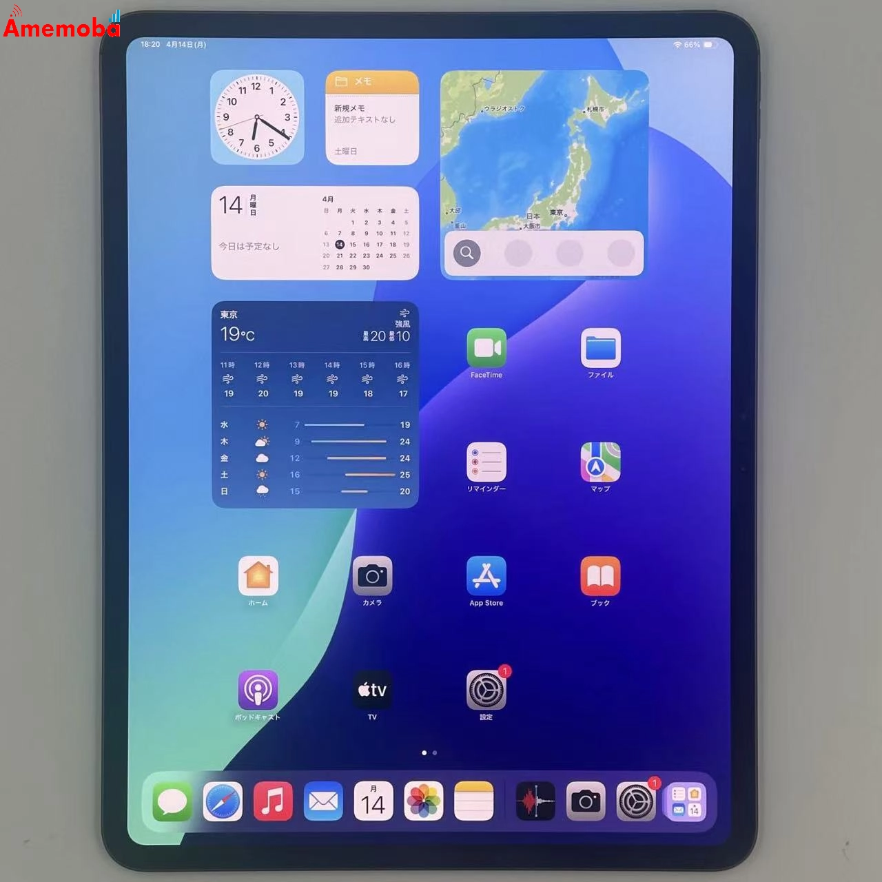 iPad Pro 13インチ 第1世代 Wi-Fiモデル 256GB 3M780J/A 極美品