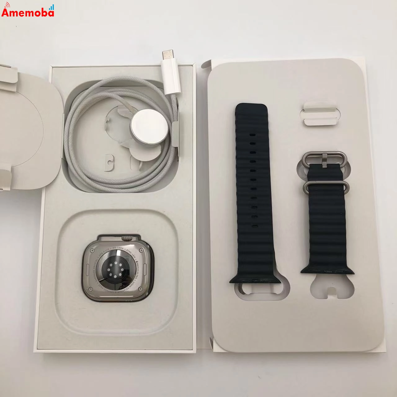 Apple Watch Ultra 49mm GPS+Cellularモデル 32GB チタニウム MQFK3J/A  美品