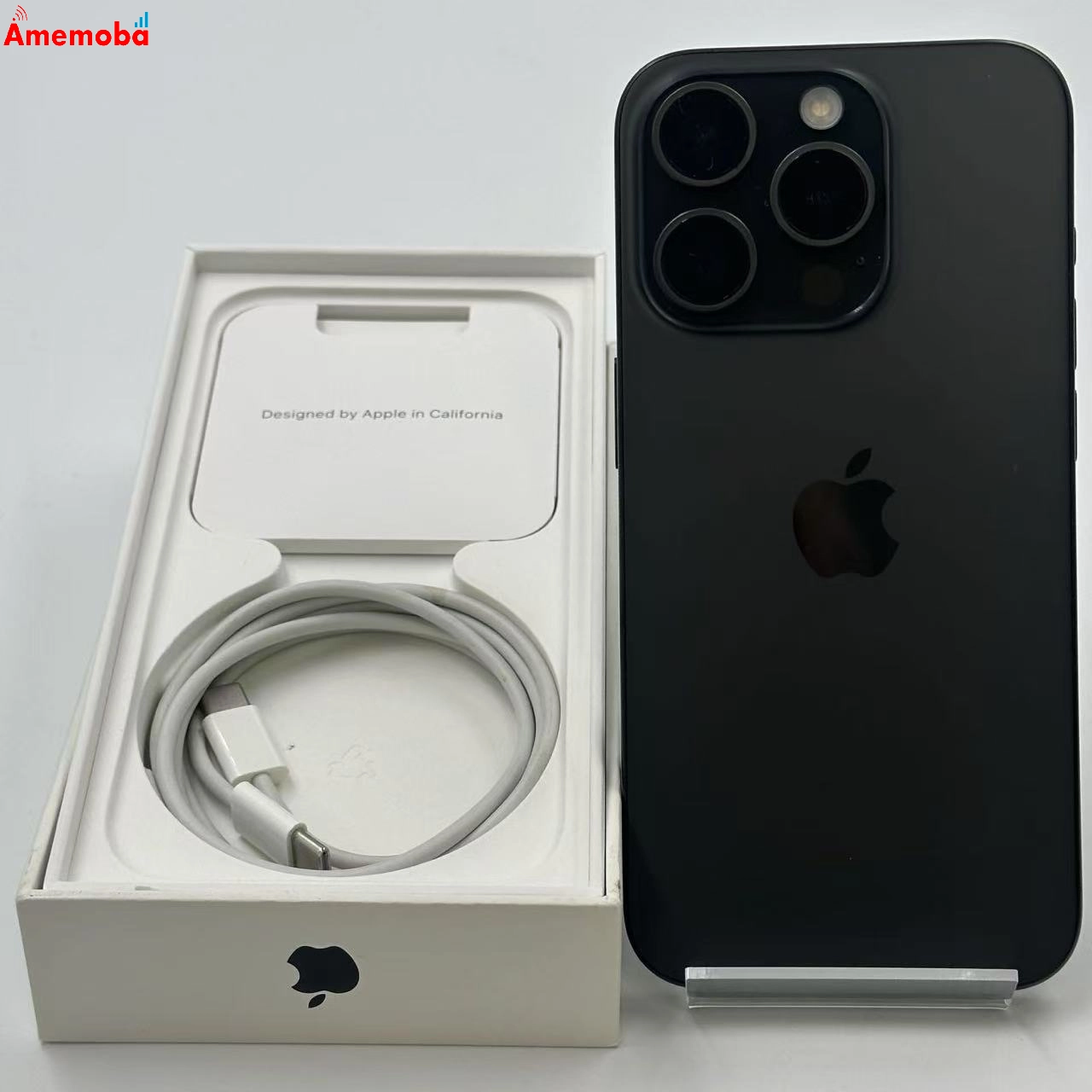 iPhone15 Pro 256GB MTUC3J/A docomo版SIMフリー 極美品 ブラックチタニウム