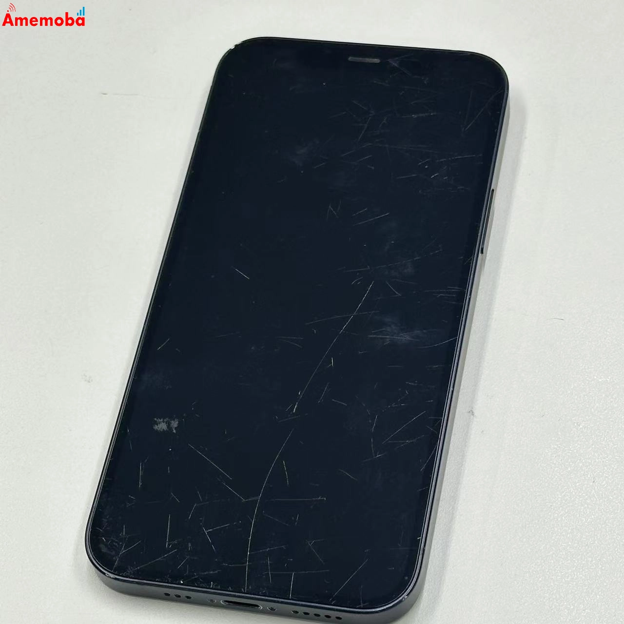 iPhone12 256GB MGJ03J/A AU版SIMフリー ジャンク品 ブラック au