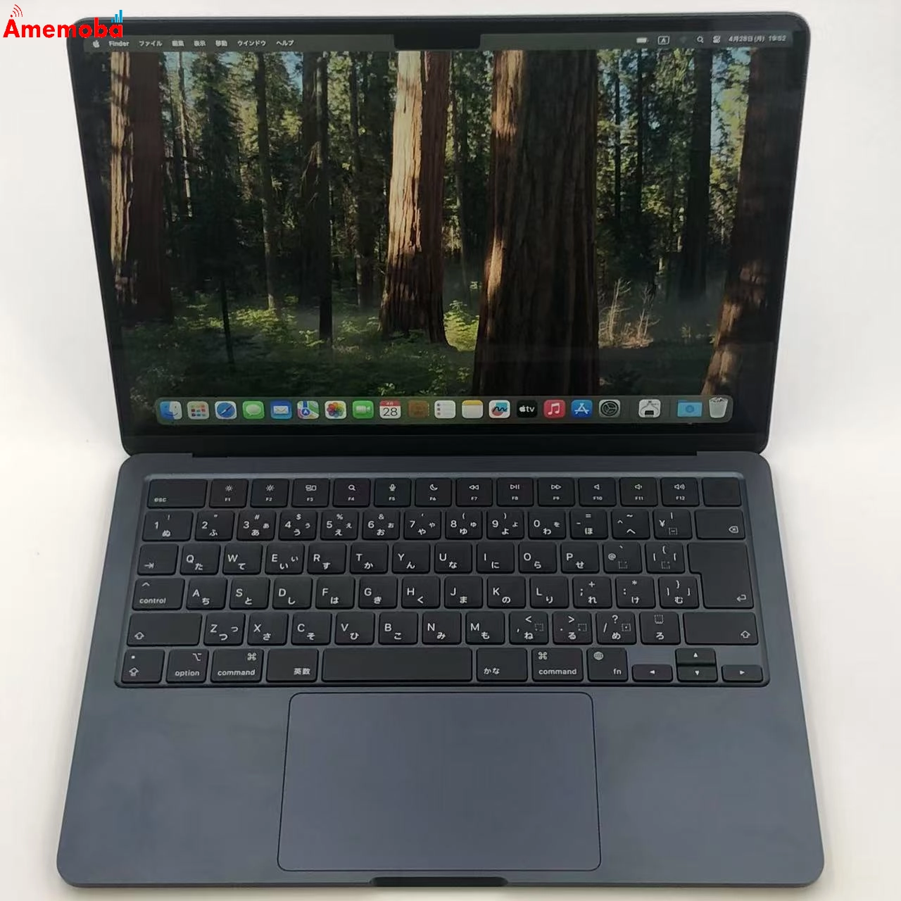 MacBook Air M2 2022 8GB 256GB MLY33J/A 美品 ミッドナイト