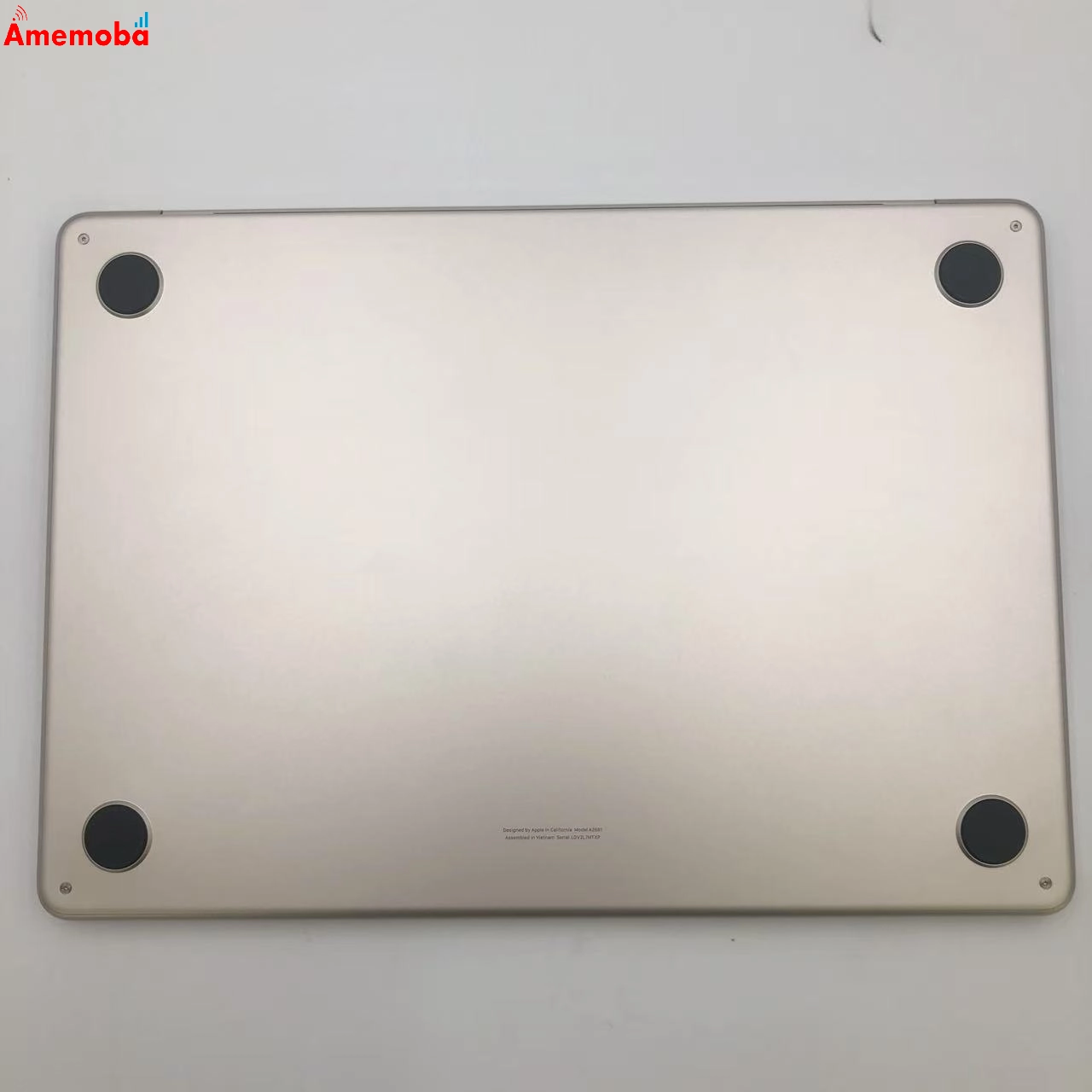 MacBook Air M2 2022 8GB 256GB A2681 新品同様 スターライト