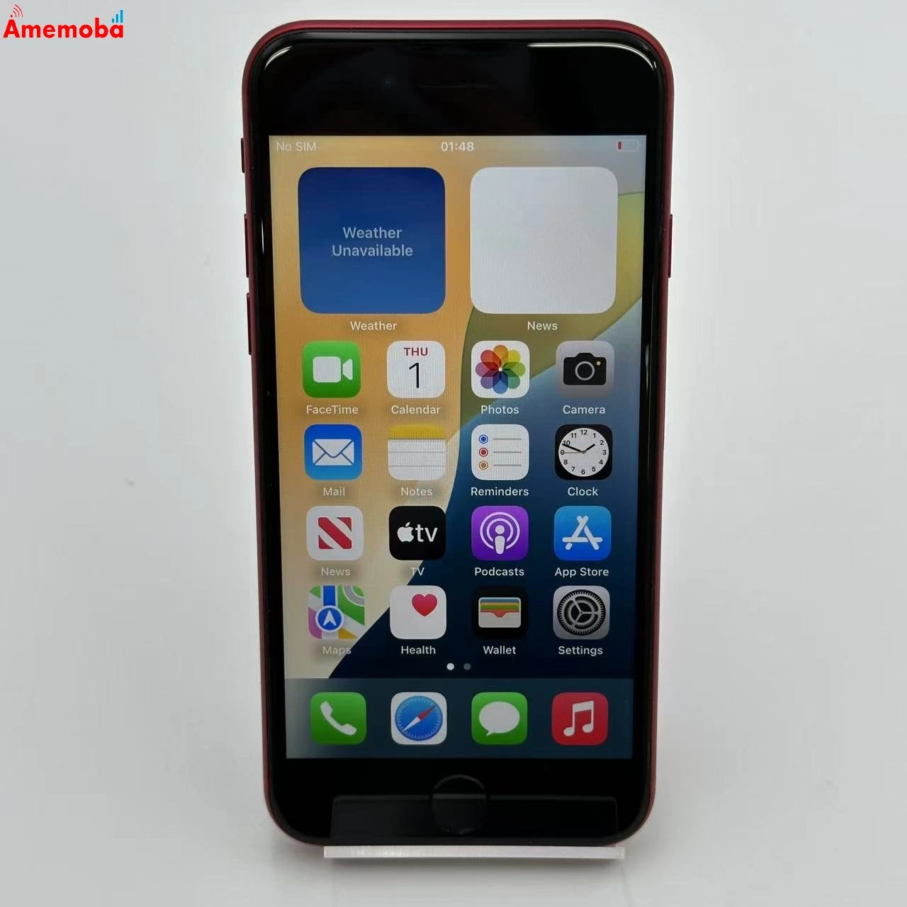 iPhoneSE 第3世代 64GB MMYE3J/A Apple版SIMフリー 美品