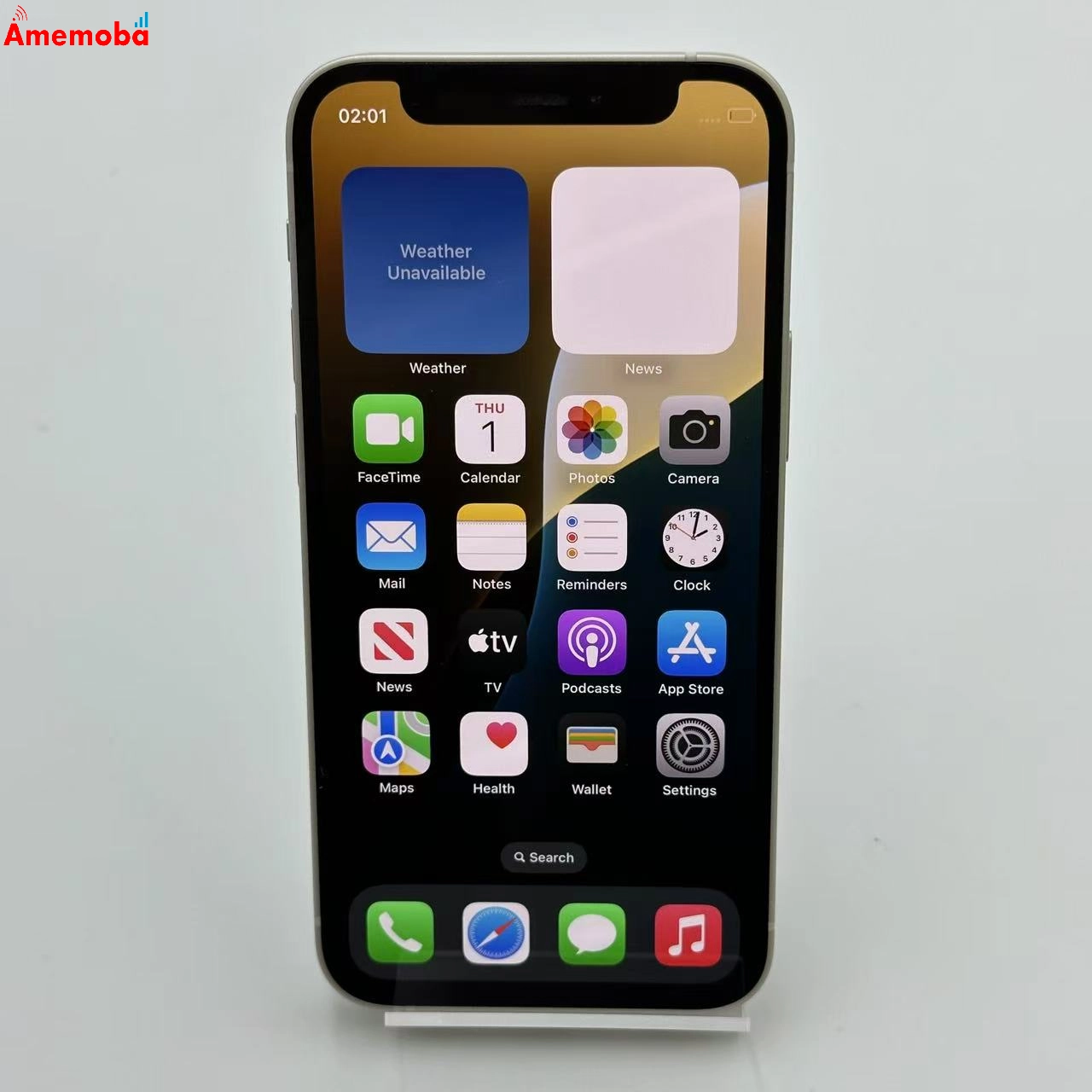 iPhone12 mini 64GB MGA63J/A AU版SIMフリー 極美品 ホワイト au