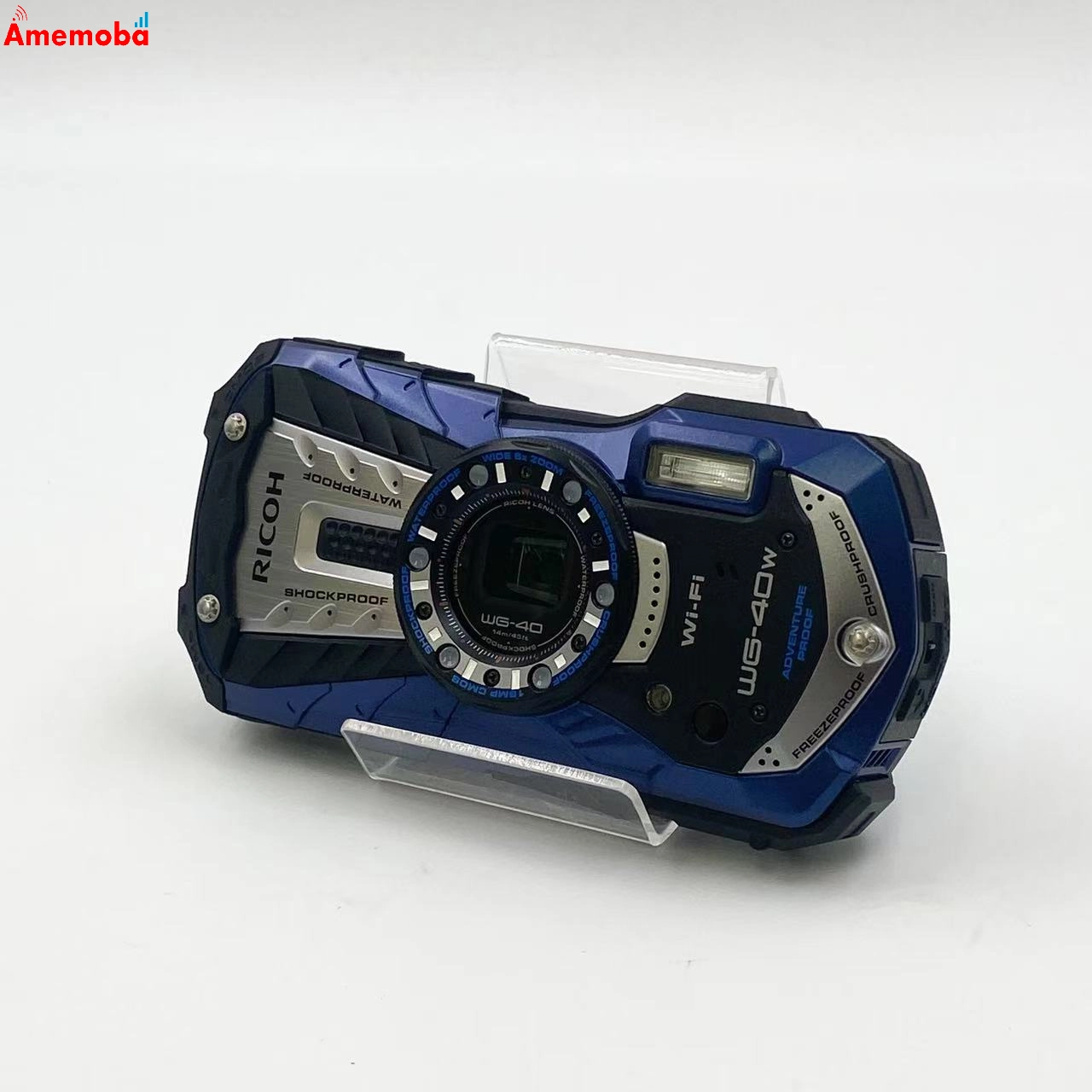 RICOH WG-40W ブルー