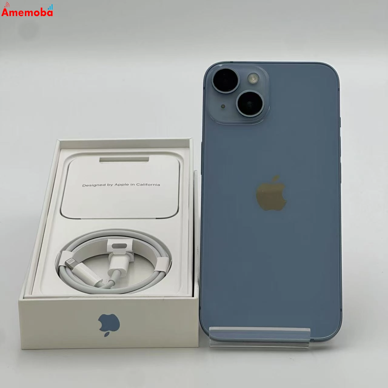 iPhone14 128GB ブルー MPVJ3J/A AU版SIMフリー 極美品