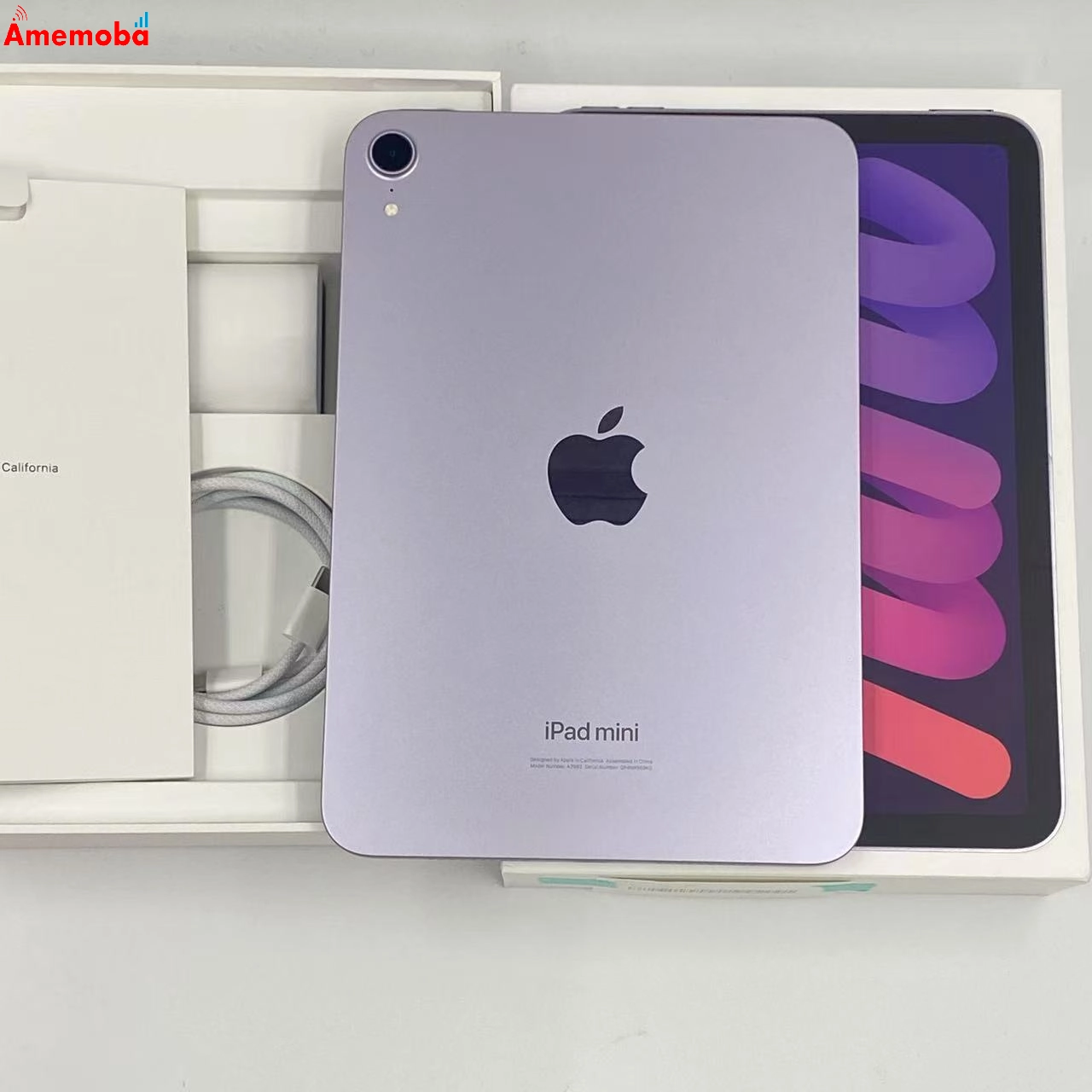 iPad mini 第7世代 Wi-Fiモデル 128GB MXN93J/A 新品同様 パープル