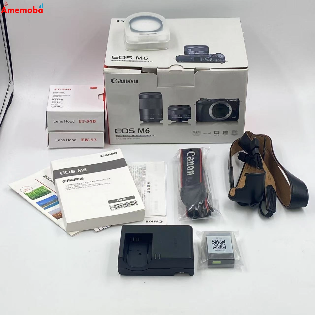 CANON EOS M6 ダブルズームキット シルバー EOSM6SL-WZOOMKIT