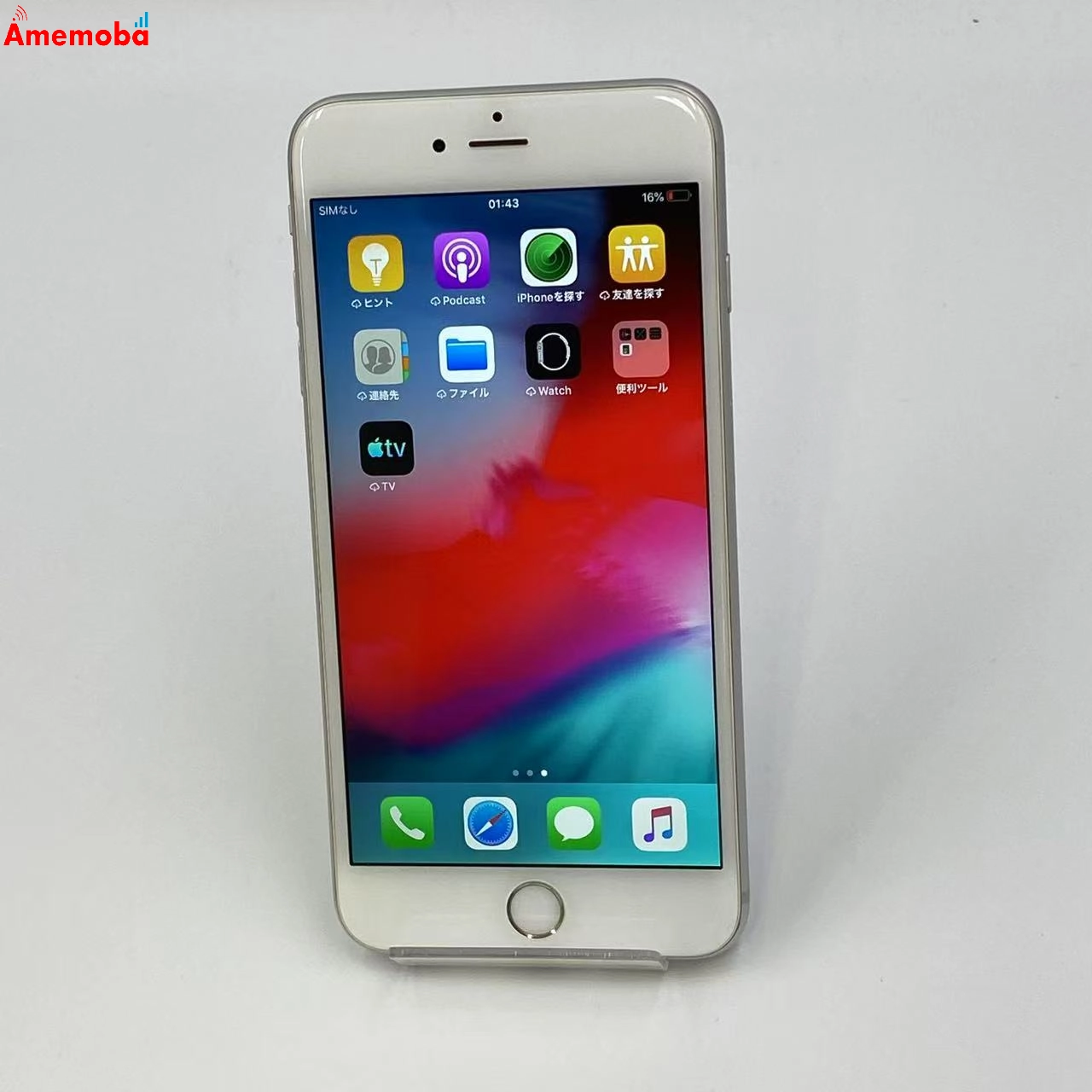 iPhone6s Plus 128GB MKUE2J/A docomo版SIMフリー シルバ-