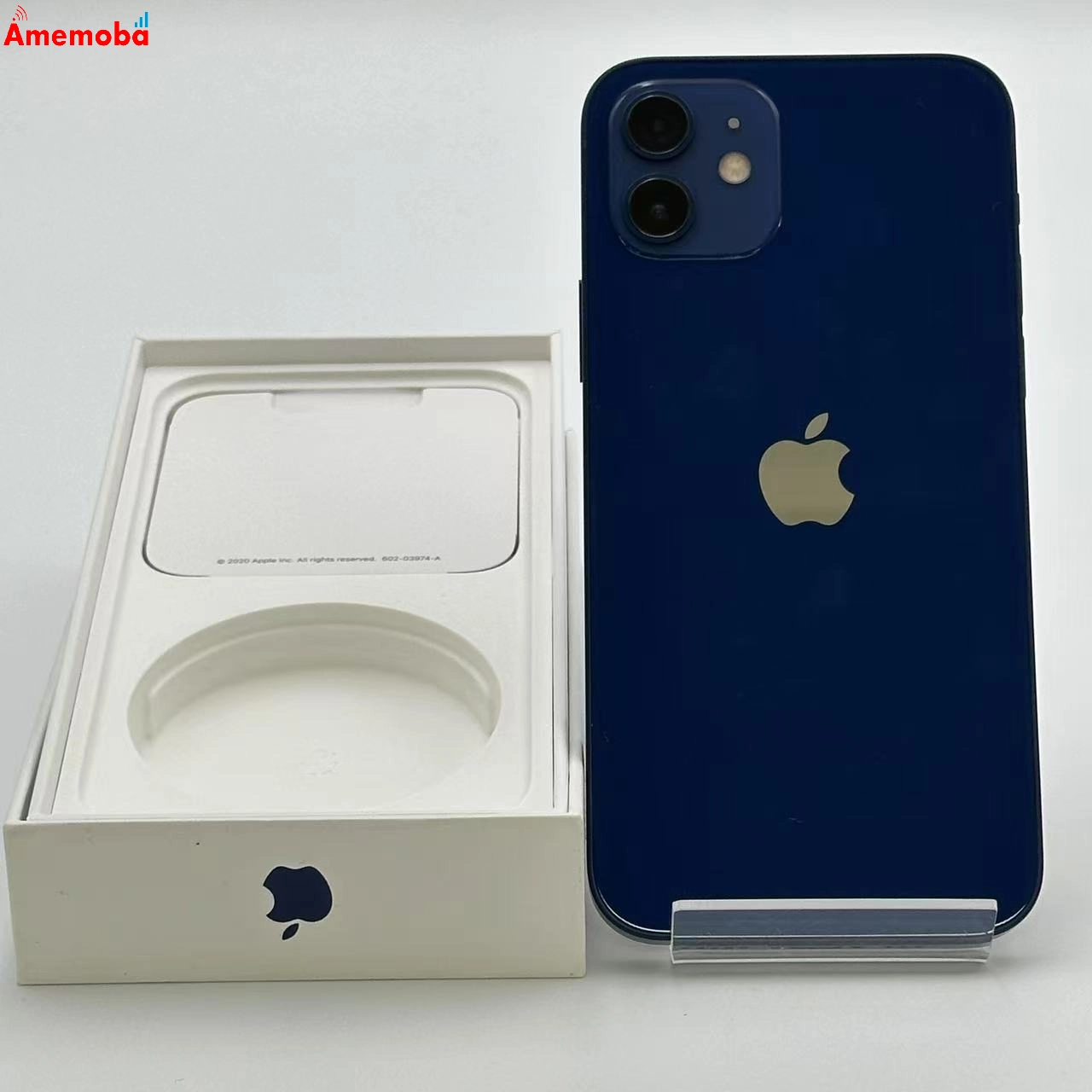 iPhone12 64GB 3H518J/A AU版SIMフリー 美品 ブルー au