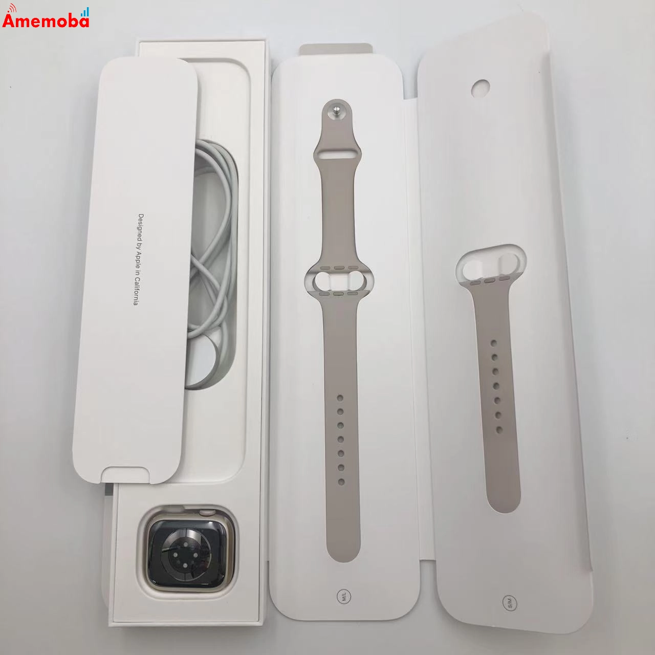 Apple Watch Series8 41mm GPS+Cellularモデル 32GB スターライト MNHY3J/A 美品