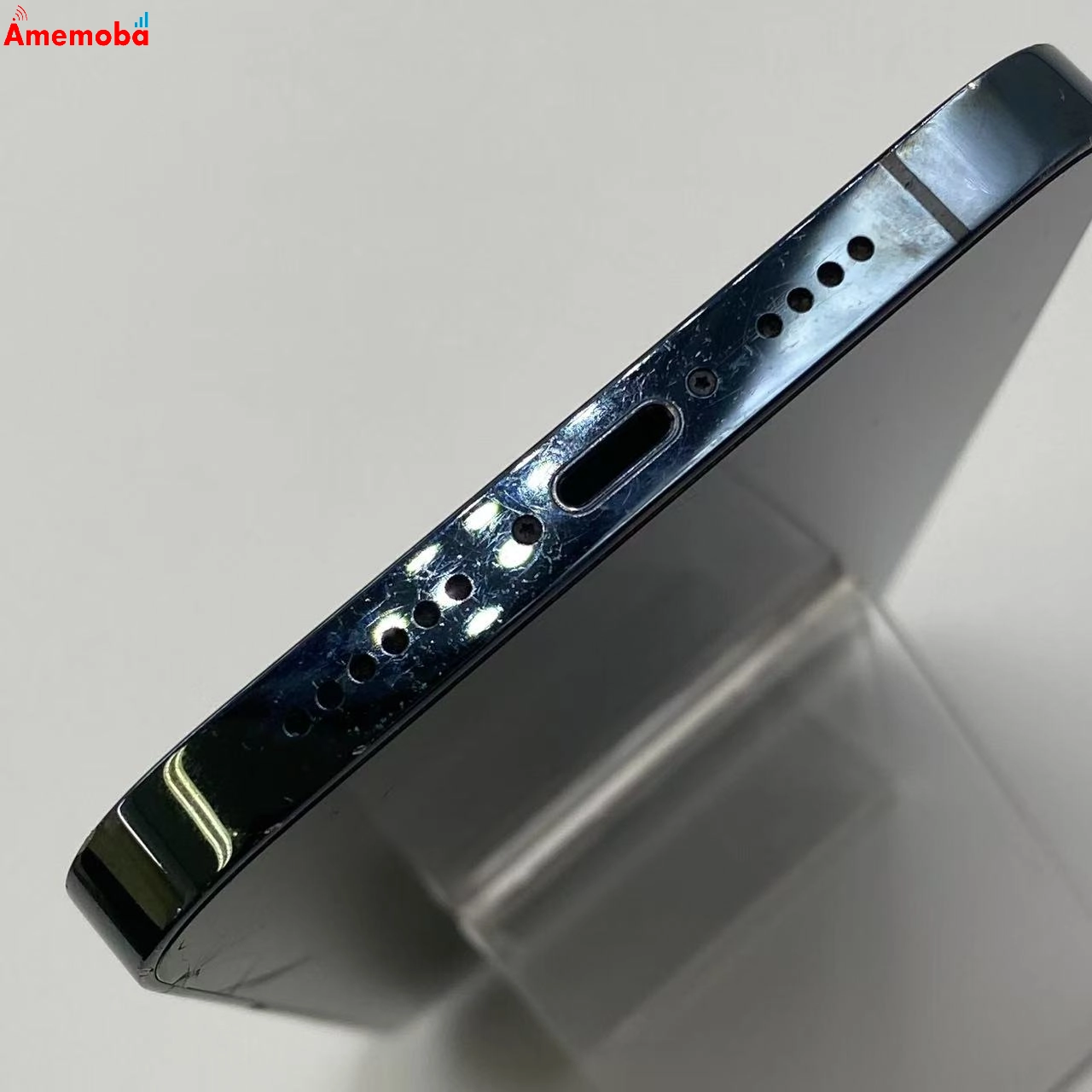 iPhone12 Pro Max 256GB MGD23J/A SoftBank版SIMフリー ジャンク品 パシフィックブルー