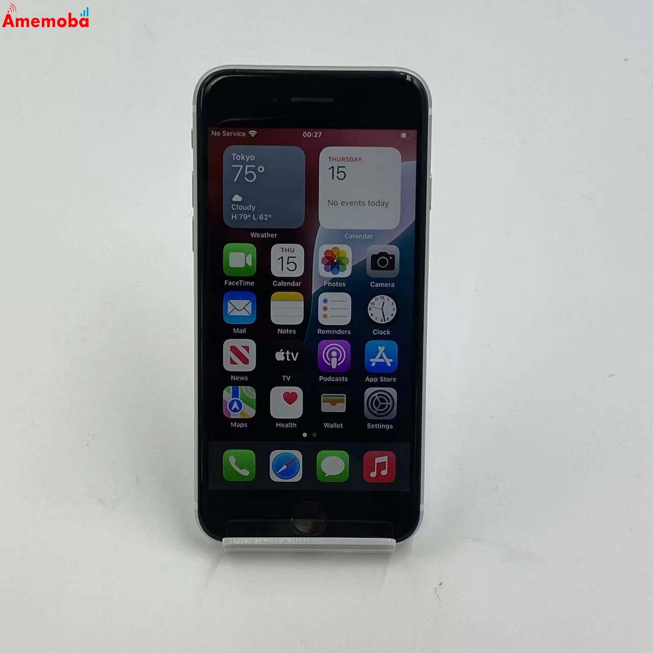 iPhoneSE 第2世代 256GB MXVU2J/A AU版SIMフリー 訳あり品 ホワイト au