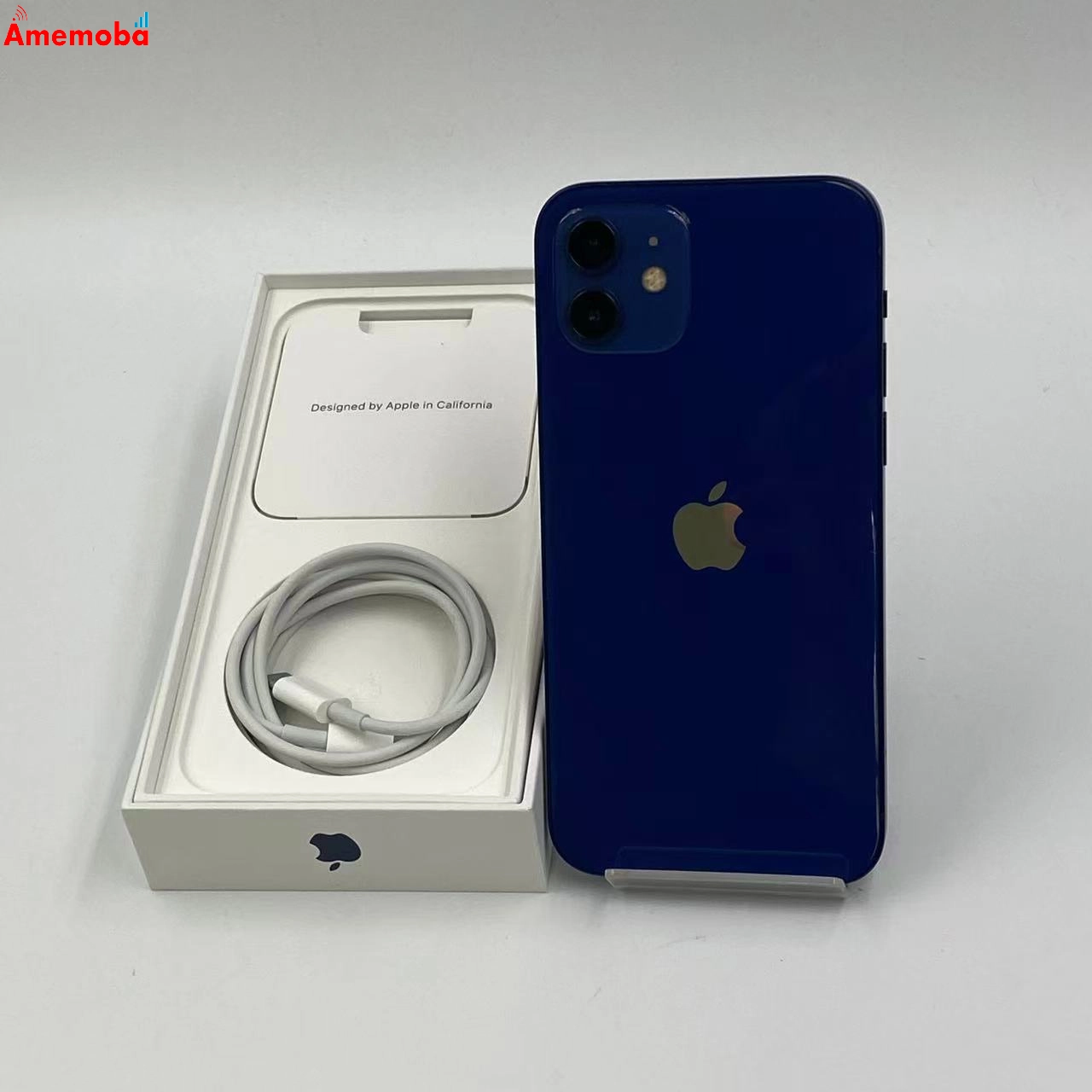 iPhone12 64GB NGHR3J/A AU版SIMフリー 美品 ブルー au