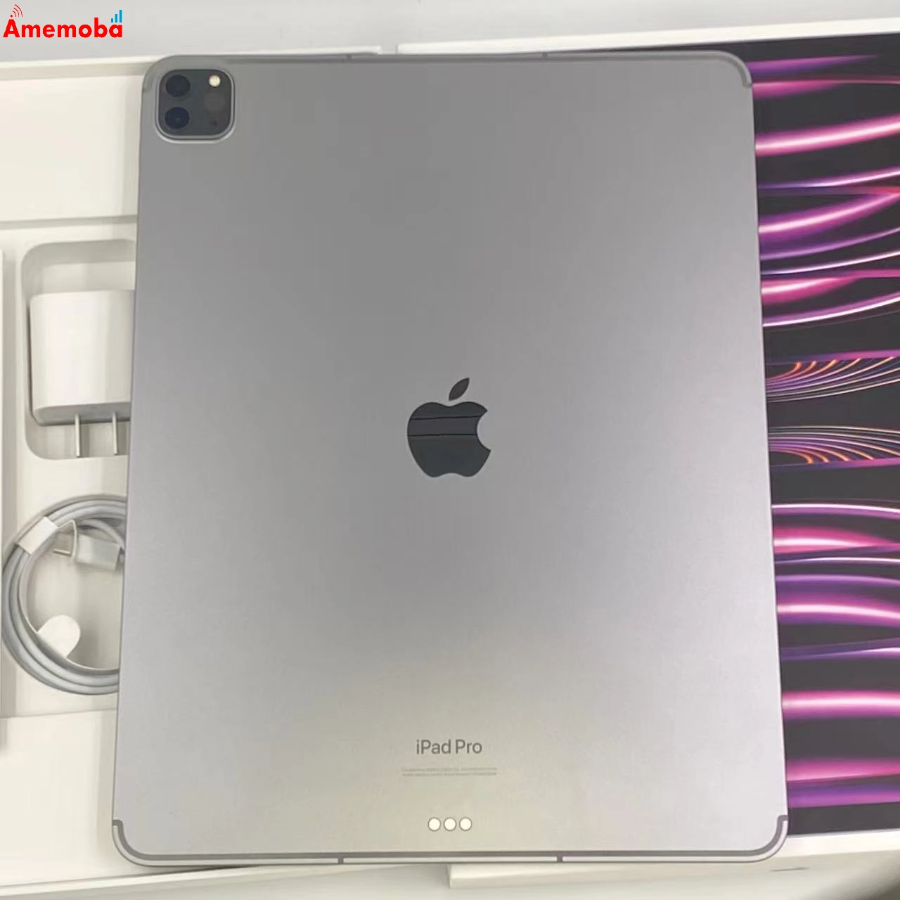 iPad Pro 12.9インチ 第6世代 256GB MP203J/A AU版SIMフリー 極美品 スペースグレイ au