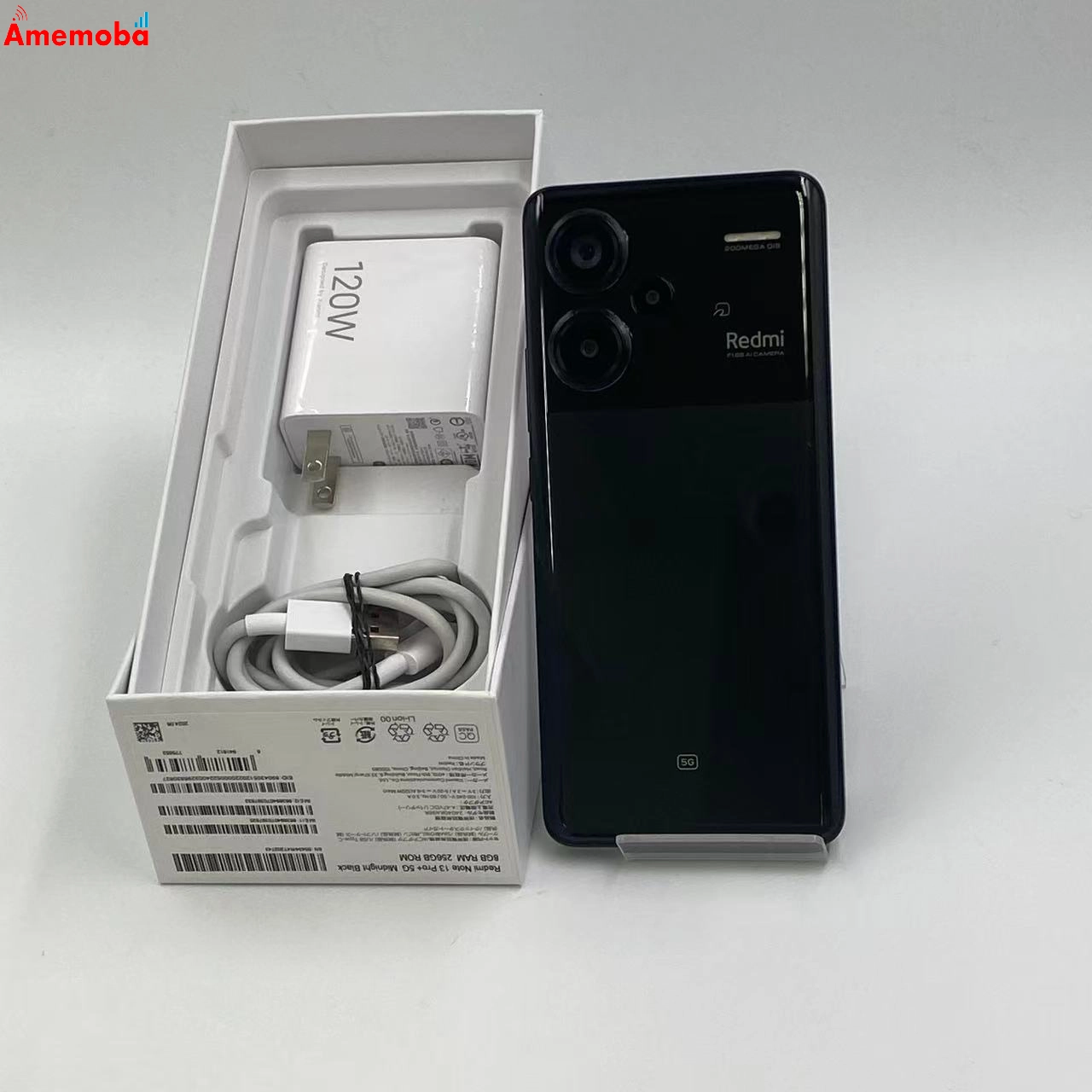 Redmi Note 13 Pro+ 5G 8GB 256GB 24040RA98R ストア版SIMフリー 新品同様 ミッドナイトブラック