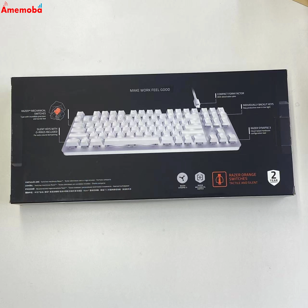 BlackWidow Lite JP メカニカルキーボード RZ03-02640700-R3J1 未使用品 ホワイト