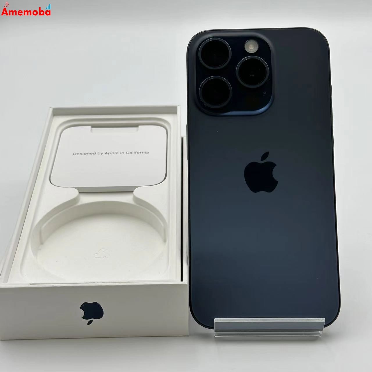 iPhone15 Pro 256GB MTUG3J/A docomo版SIMフリー 美品 ブルーチタニウム