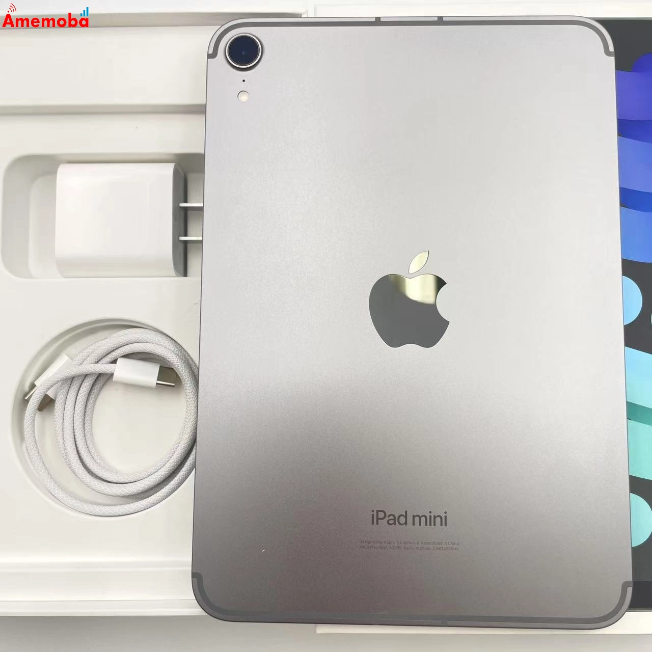 iPad mini 第7世代 Wi-Fi+Cellular 128GB スペースグレイ MXPN3J/A SoftBank版SIMフリー 極美品