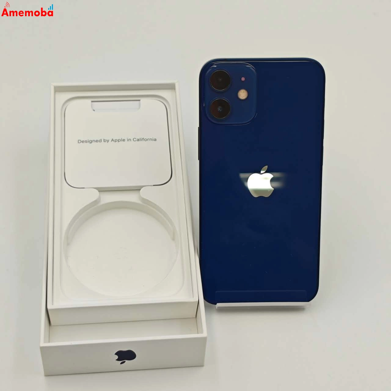 iPhone12 mini 64GB ブルー MGAP3J/A AU版SIMフリー 極美品 au