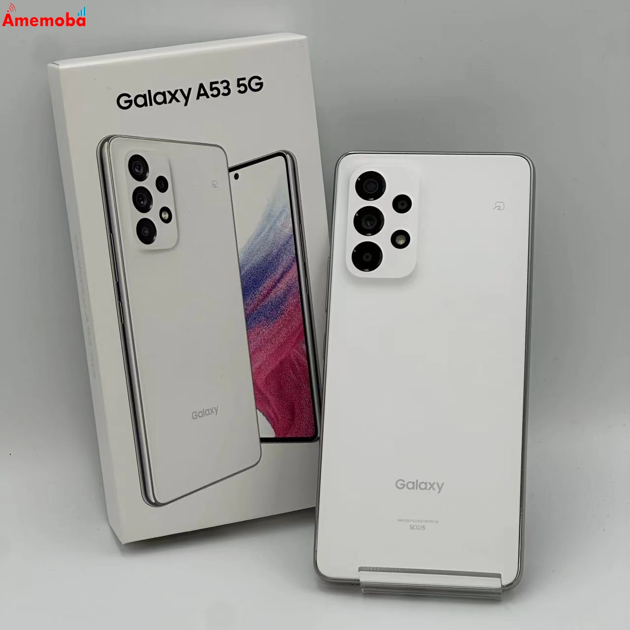 Galaxy A53 5G 128GB オーサムホワイト SCG15 AU版SIMフリー 美品