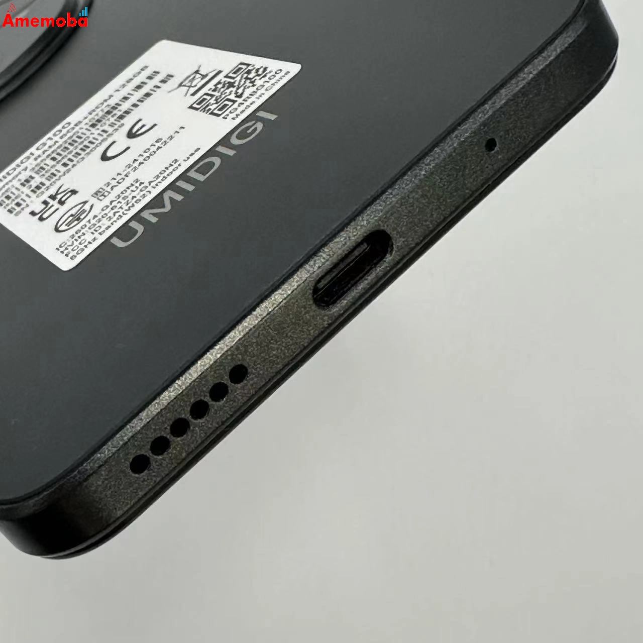 UMIDIGI G100A  8GB 128GB ‎ブラック SIMフリー 極美品 8GB/128GB