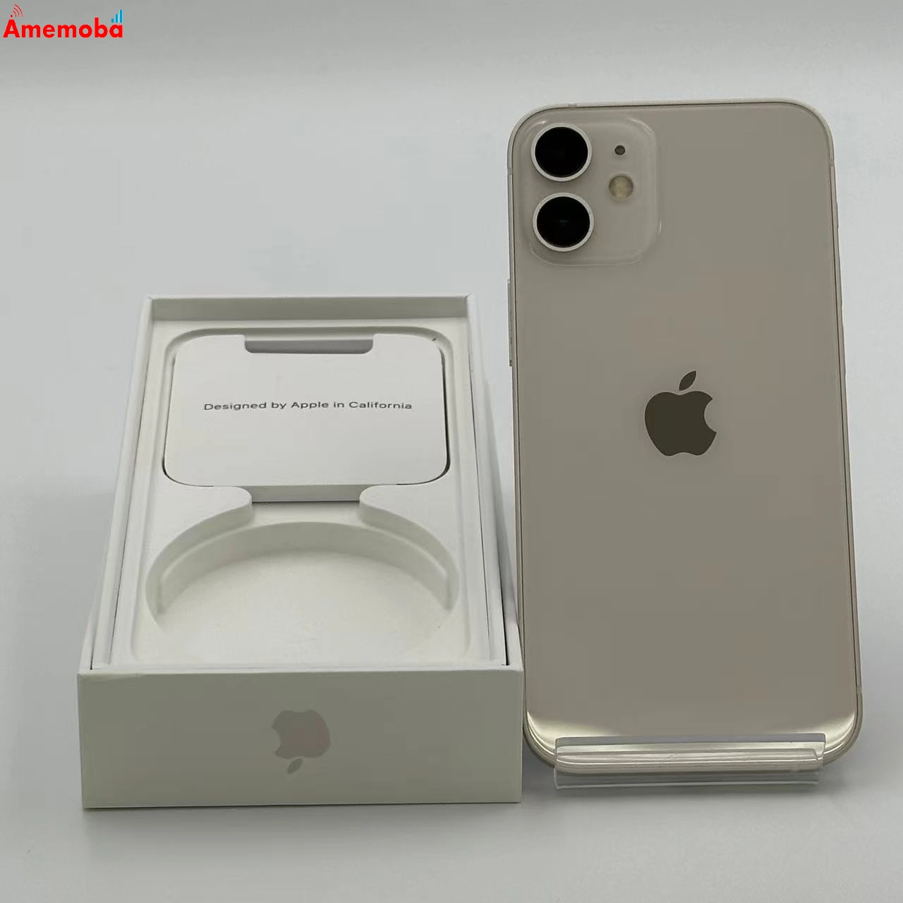 iPhone12 mini 128GB ホワイト MGDM3J/A AU版SIMフリー 美品 au