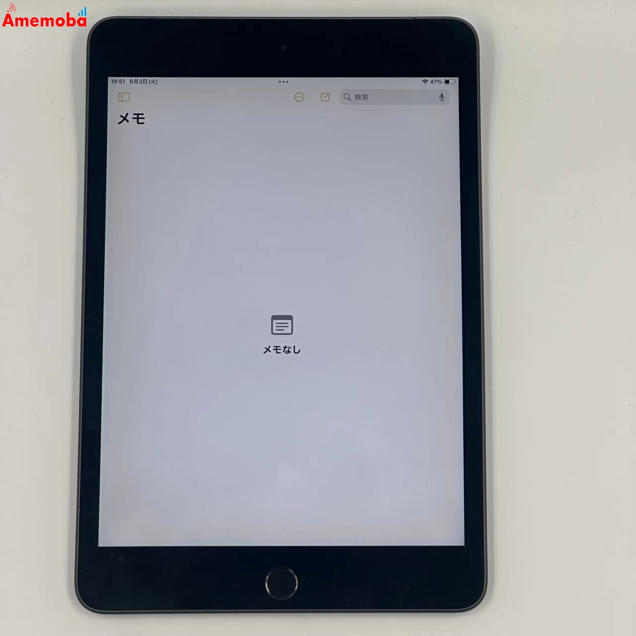 iPad mini 第5世代 64GB スペースグレイ MUX52X/A 海外版SIMフリー 訳あり品